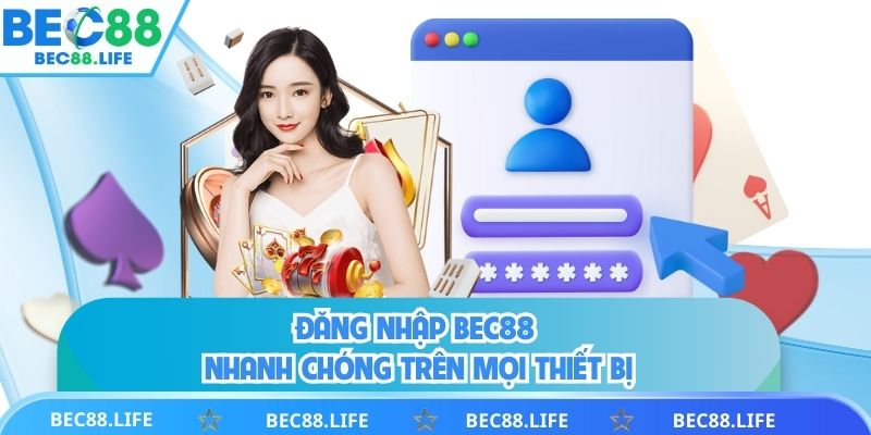 Cách đăng nhập bec88 nhanh chóng, thao tác đơn giản