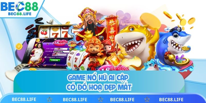 Game nổ hũ Ai Cập có đồ hoạ đẹp mắt