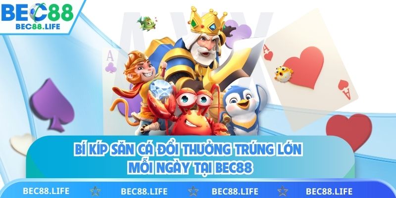 Bí kíp săn cá đổi thưởng chỉ có tại Bec88