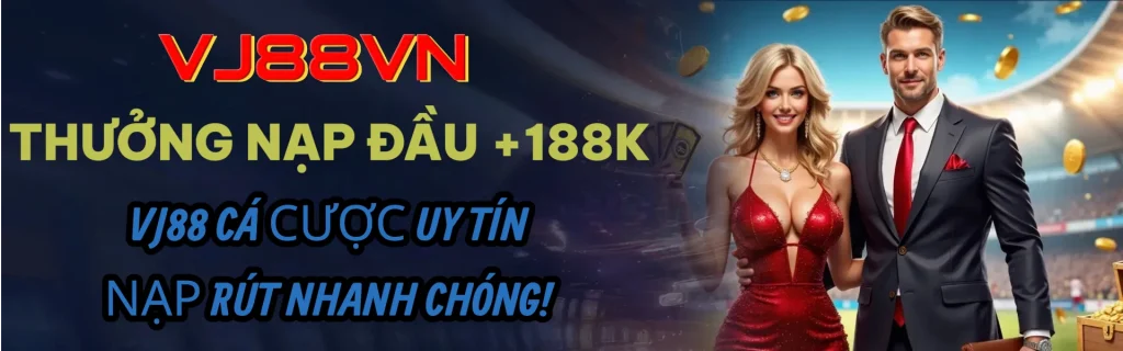 Banner nhà cái Vj88 chính thức năm 2026